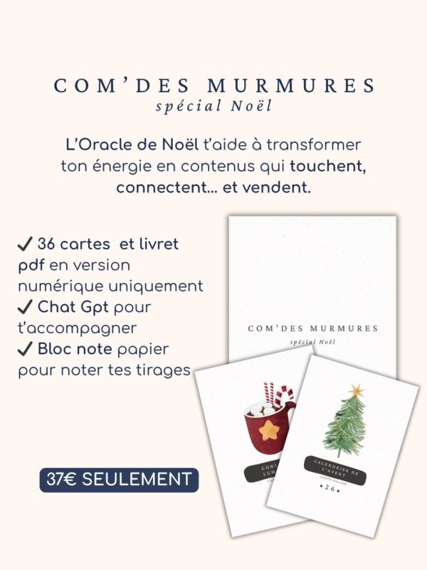 Oracle Com' des murmures Noël